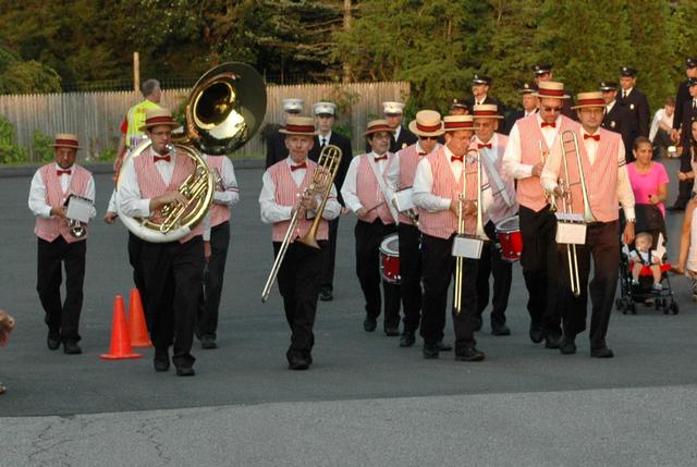 The leaders of the department through parades, the Dixie Dandies. Carnival '12